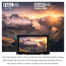 XPPen – tablette graphique Artist 24 Pro