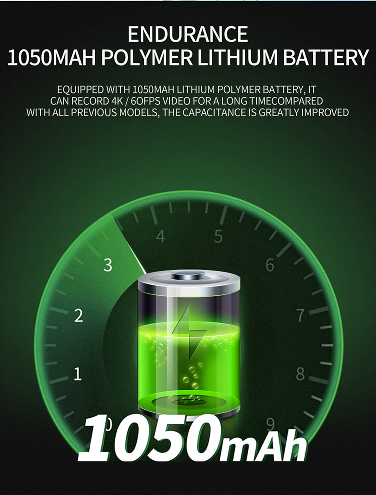 Ceraste – caméra d'action 4K60FPS