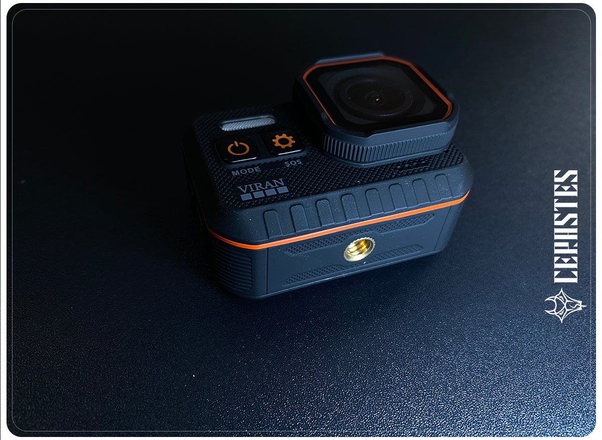 Ceraste – caméra d'action 4K60FPS