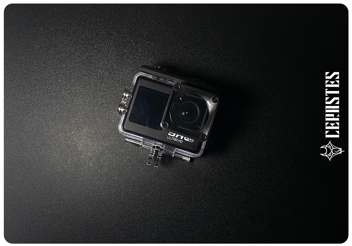 CERASTES – caméra de Sport Anti-secouement CERASTES – caméra de Sport Anti-secouement