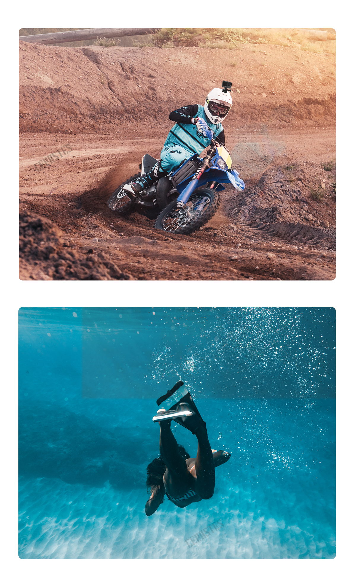 CERASTES – caméra de Sport Anti-secouement CERASTES – caméra de Sport Anti-secouement