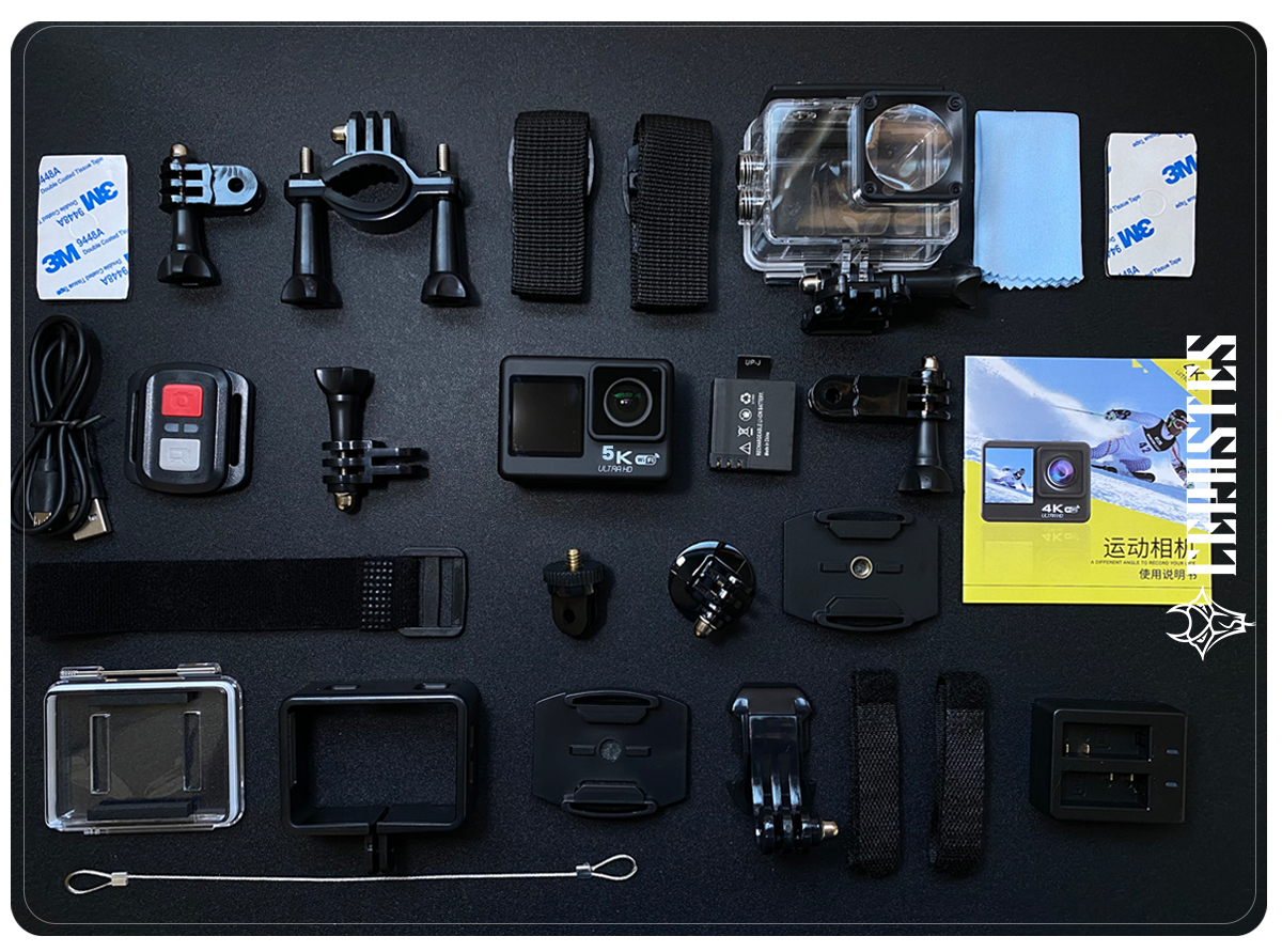 CERASTES – caméra de Sport Anti-secouement CERASTES – caméra de Sport Anti-secouement