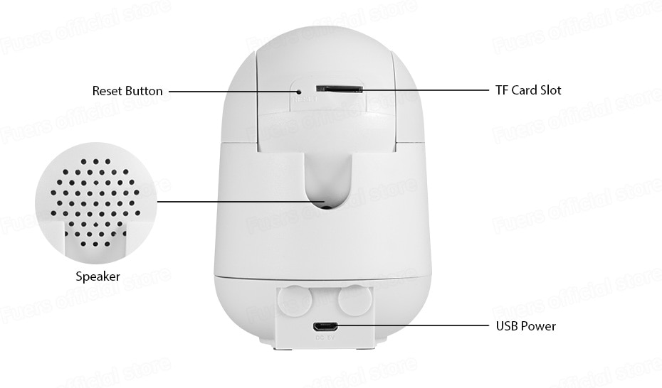Fuers – caméra de Surveillance intérieure Fuers – caméra de Surveillance intérieure