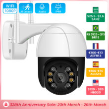 1080P PTZ Wifi caméra IP