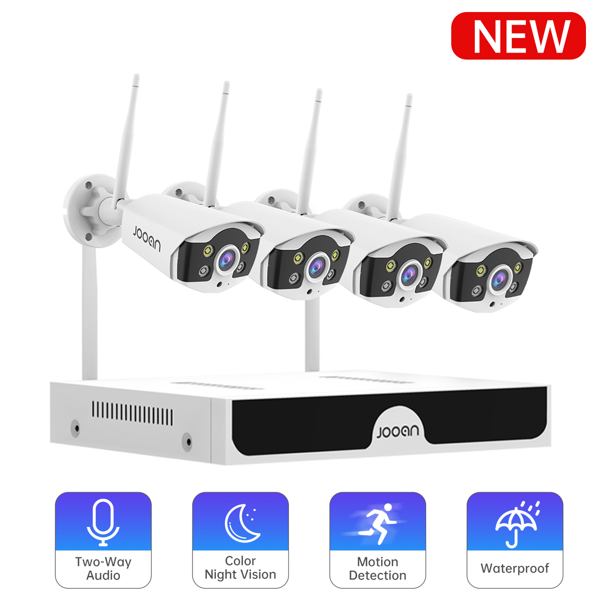 Jooan 10CH NVR 3MP 5MP