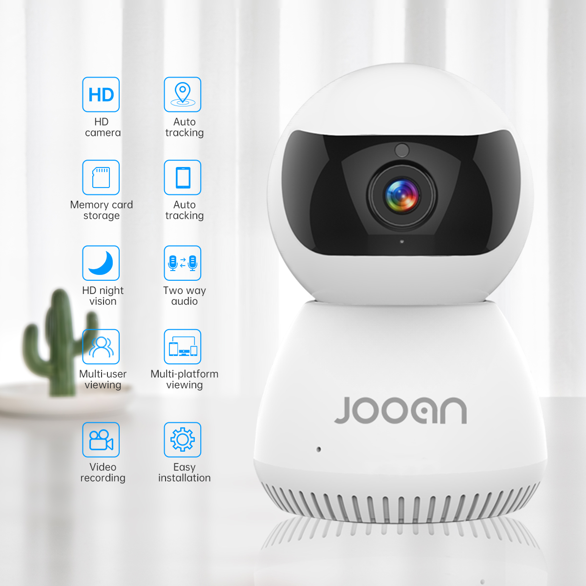 Jooan 1080P caméra IP sans fil