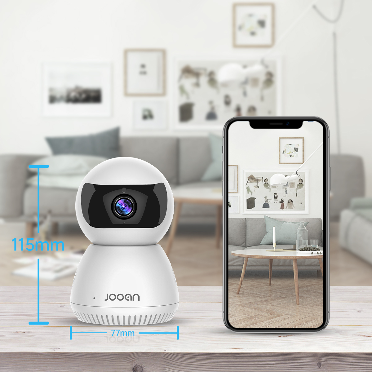 Jooan 1080P caméra IP sans fil