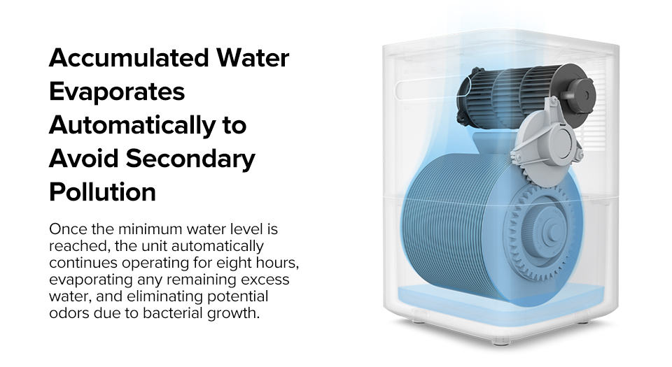 Smartmi Humidificateur D'air 2, 4l, pour maison, blanc, mi st free, contrôle intelligent, appareil ménager