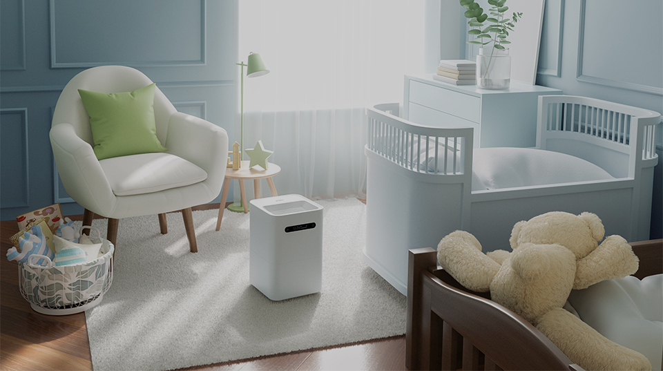 Smartmi Humidificateur D'air 2, 4l, pour maison, blanc, mi st free, contrôle intelligent, appareil ménager