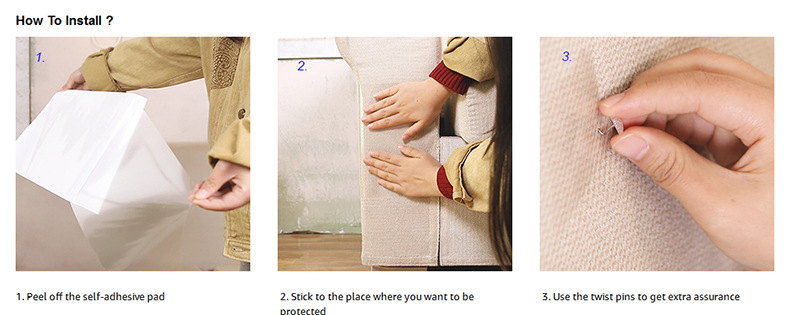 Protecteur de meubles pour chats, grattoir, post-grattage, durable, bande d'entraînement, anti-animaux, coussinets pour canapé, pattes