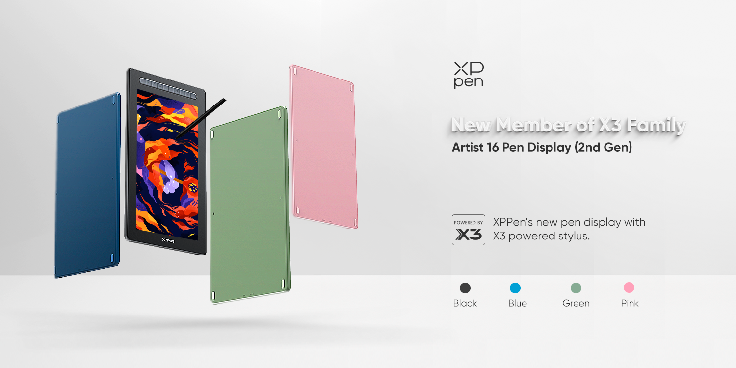 CODE:FRSEP30 (€30 off) XP-PEN Artist 15.6 Pro Tablette Graphique avec Ecran HD IPS 15.6 Pouces Stylet à 8192 Niveaux avec Fonction Inclinaison Compatible avec Mac et Windows