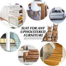 Protecteur de meubles anti-rayures pour chats, protection de canapé, tapis répulsif pour meubles, bande d'entraînement anti-rayures pour chats