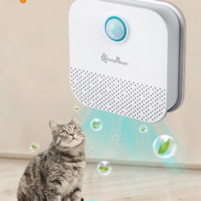 DownyPaws – purificateur d'odeurs intelligent pour chats, désodorisant de litière pour chiens, toilettes, nettoyeur d'air Rechargeable, désodorisation d'animaux de compagnie, 4000mAh