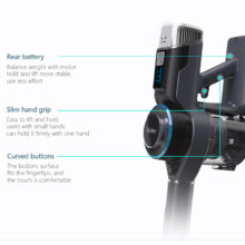 Aspirateur à main sans fil pliable