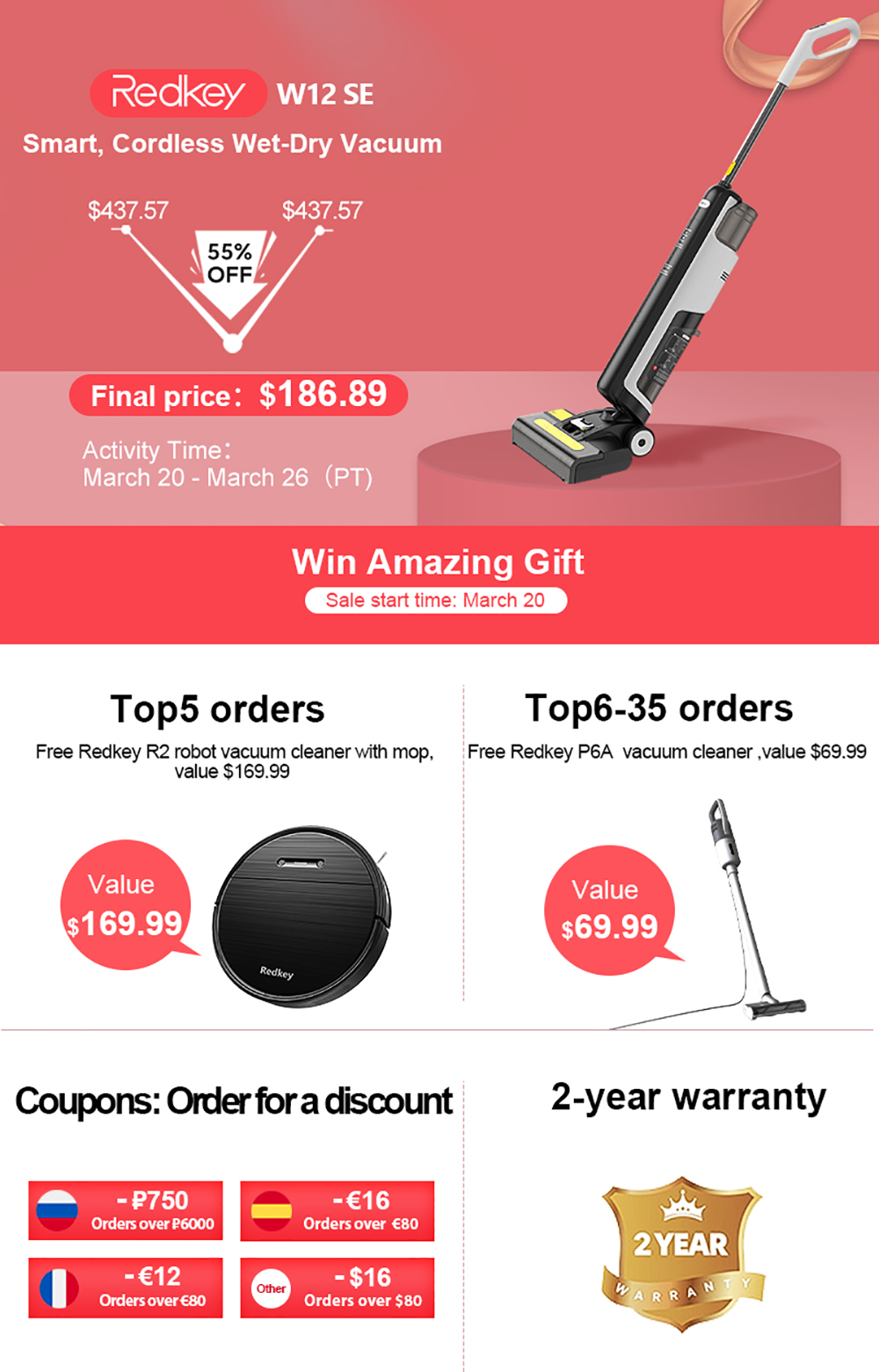 Aspirateur à main sans fil pliable