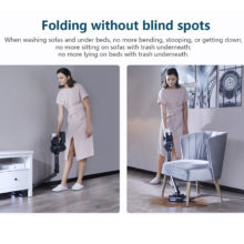 Aspirateur à main sans fil pliable