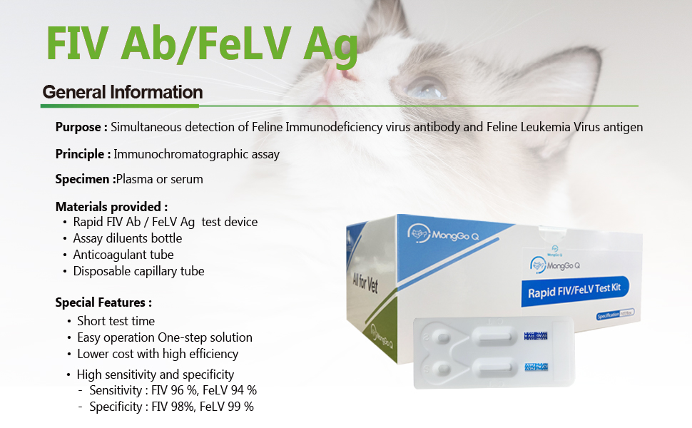 Kit de test de santé pour animaux