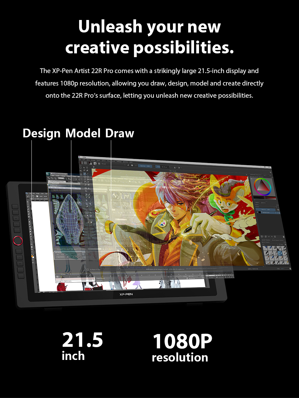 Tablette graphique Artist 22R Pro Tablette graphique Artist 22R Pro