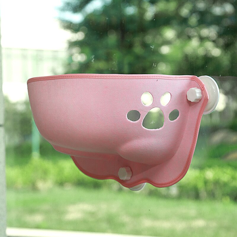 Hamac de fenêtre avec coussin pour chat