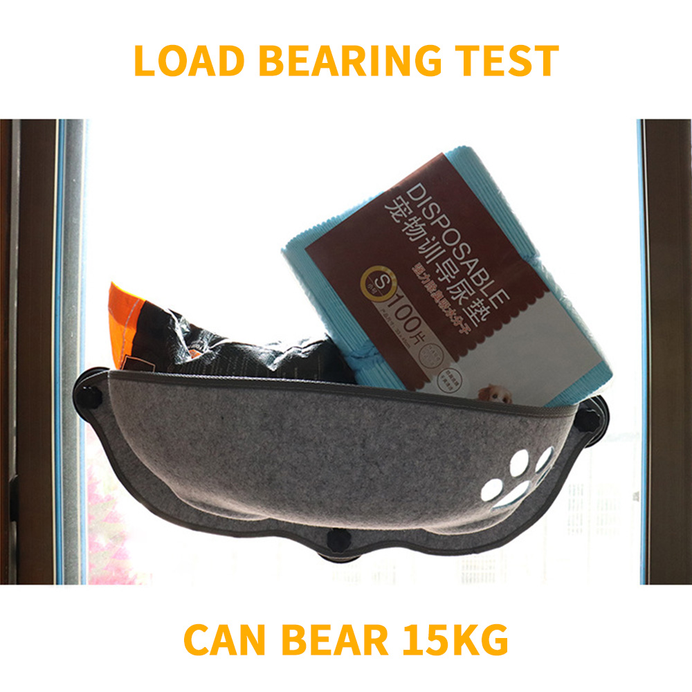 Hamac de fenêtre avec coussin pour chat