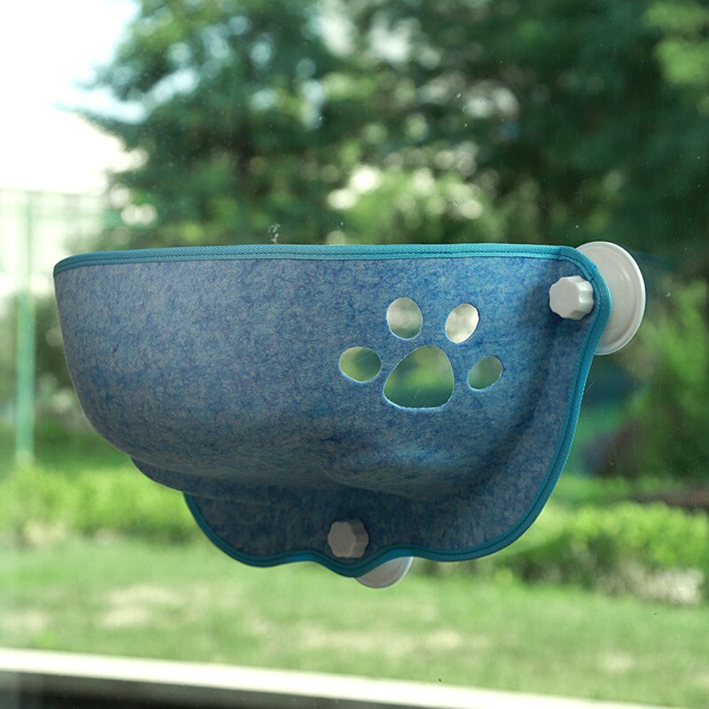 Hamac de fenêtre avec coussin pour chat