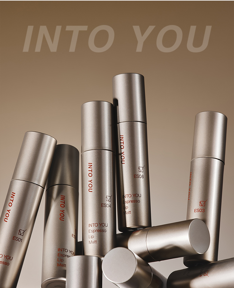 Rouge à lèvres expresso mat, rouge clair, fin, longue durée, boue pour les lèvres, maquillage pour femmes