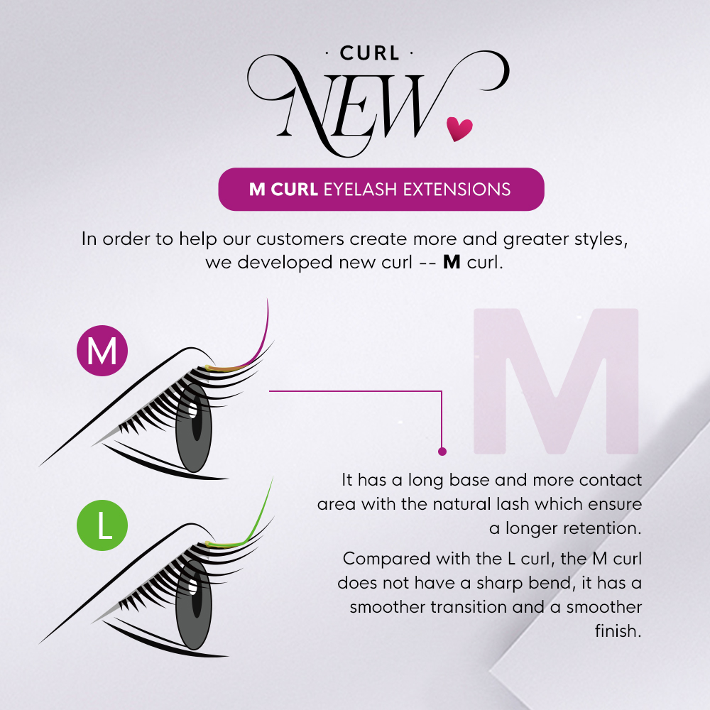 GENIELASH – Extensions de cils individuels en vison, Volume, naturels, 12 rangées, 0.07/0.10, 8-15mm