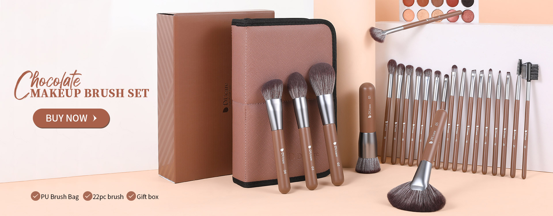 DUcare – ensemble de pinceaux DUcare – ensemble de pinceaux