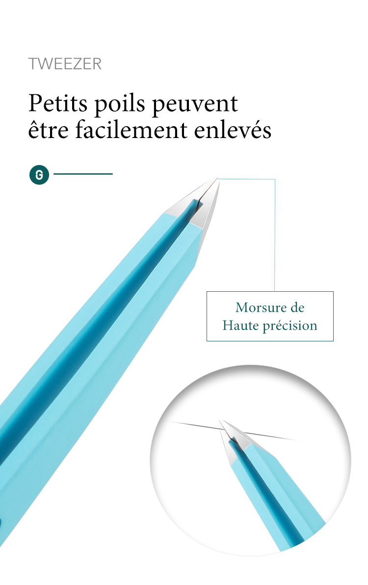 MR.GREEN – pinces à sourcils colorées