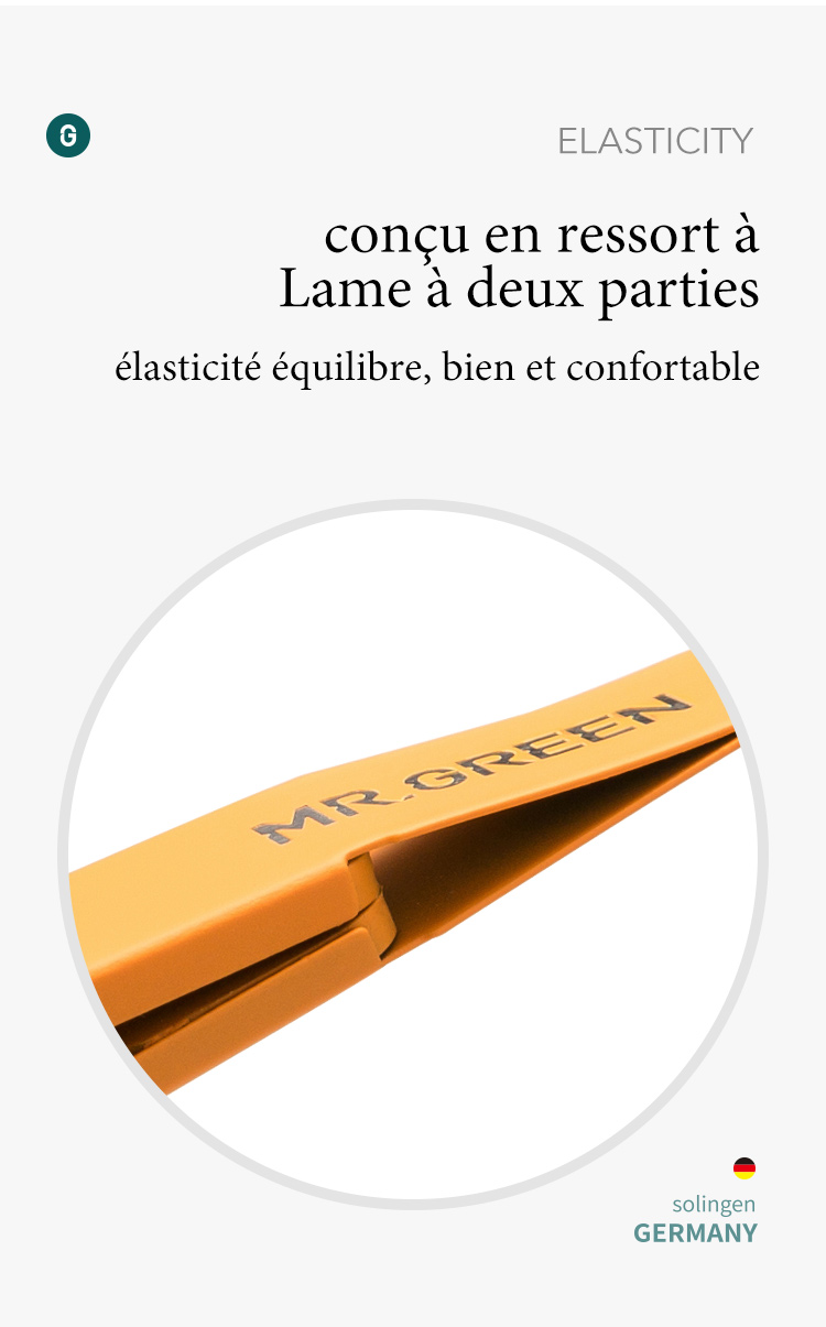 MR.GREEN – pinces à sourcils colorées