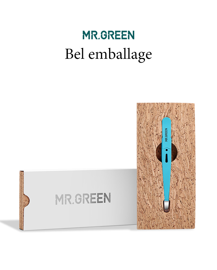 MR.GREEN – pinces à sourcils colorées