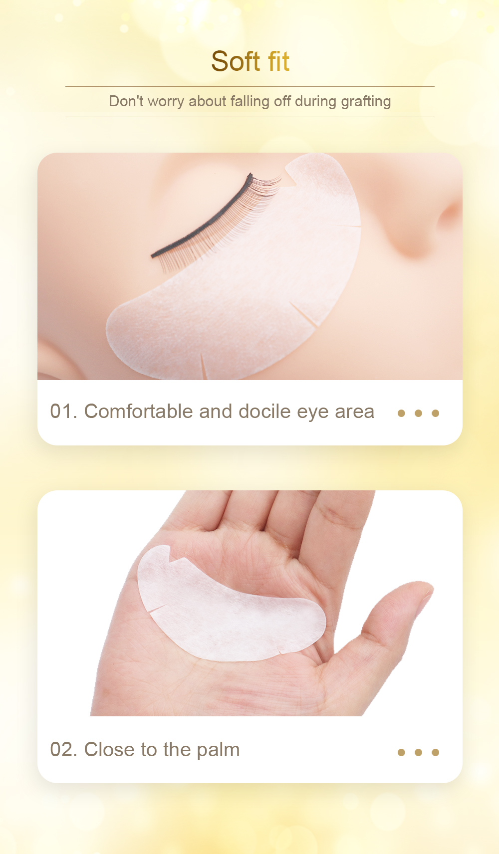 OWOSC – patchs de cils en forme de V